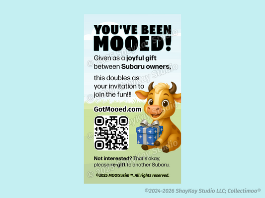 MOOtruism® Mooing Card 12pk (Subaru Community Focused)