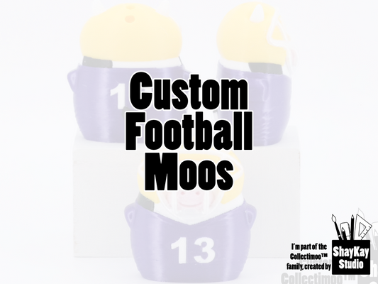 CUSTOM Football Moos